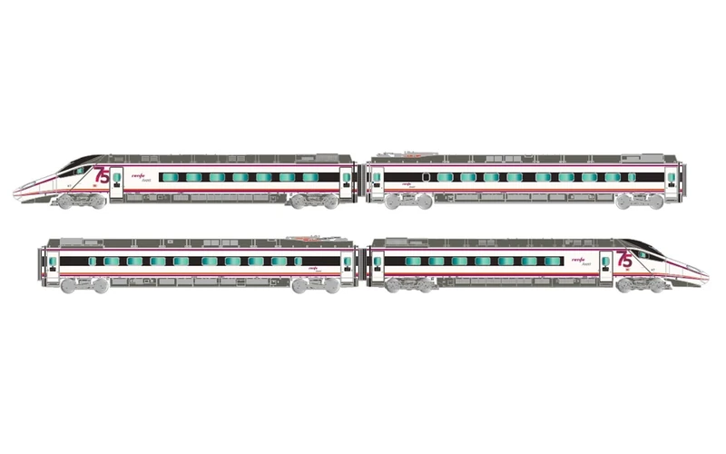 Arnold HN2578 RENFE, S-114, 4-unit high-speed EMU 75 anniversary, ep. VI Loco - Electric, White