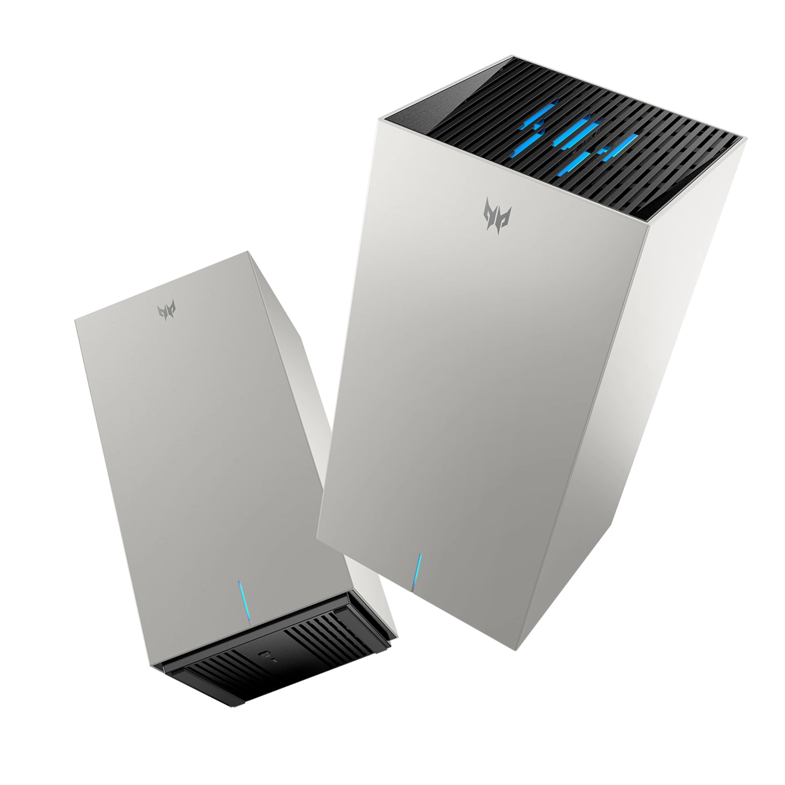 Predator Connect T7 Wi-Fi 7 Mesh Router, Tri-Band Wi-Fi 7 BE11000 (2.4GHz, 5GHz, 6GHz), peak speeds up to 5.7Gbps, low latency 1ms, Predator Connect App, Intelligent Device Recognition