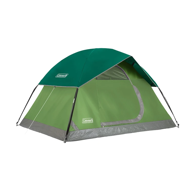 Coleman Sundome 2-Person Tent with Rainfly, Weatherproof Tent Sets Up in 10 Mins
