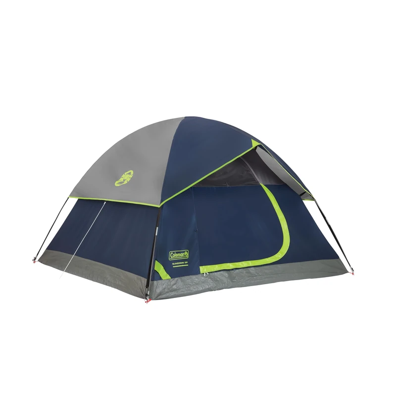 Coleman Sundome 2-Person Tent with Rainfly, Weatherproof Tent Sets Up in 10 Mins