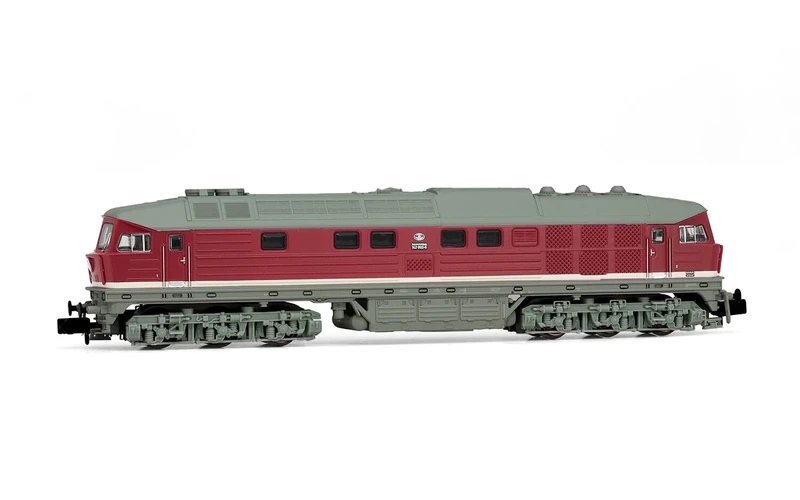Arnold HN2600 DR, diesel locomotive 142 002-5, red with grey roof, ep. IV Loco - Diesel