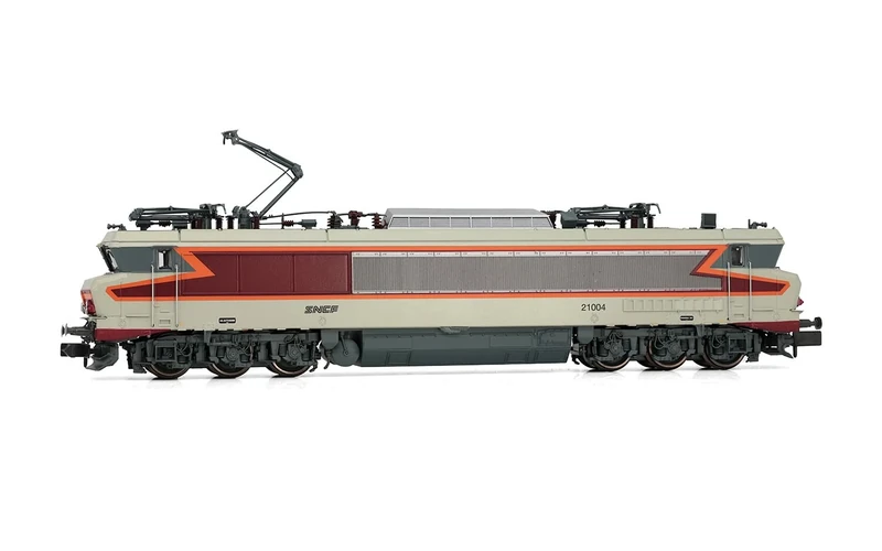 Arnold HN2586 SNCF, electric locomotive CC 21004 in beton grey livery with noodle logo, ep. IV-V Loco - Electric