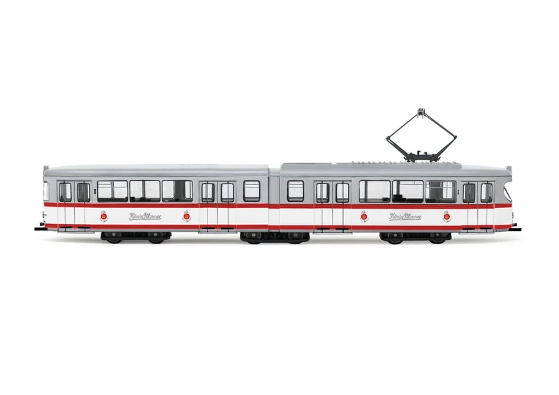 Arnold HN2604D Tram Duewag GT6, one front light, König-Pilsener, Essen, ep. IV-V, with DCC decoder Loco - Electric