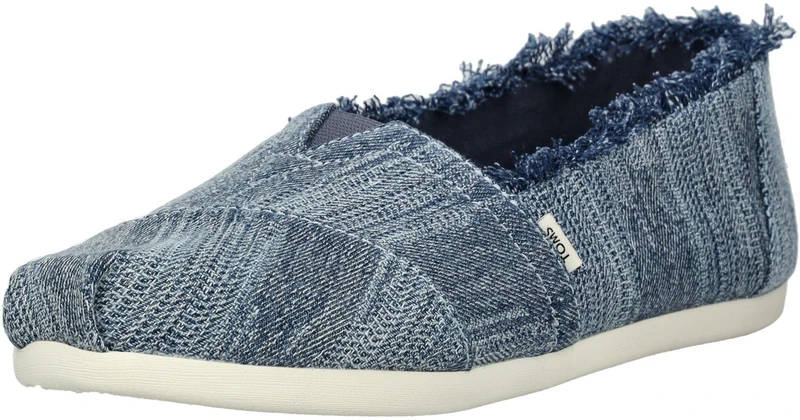 TOMS Alpargata Classic Slip-On Shoes with CloudBound Insoles for Superior Comfort and Support