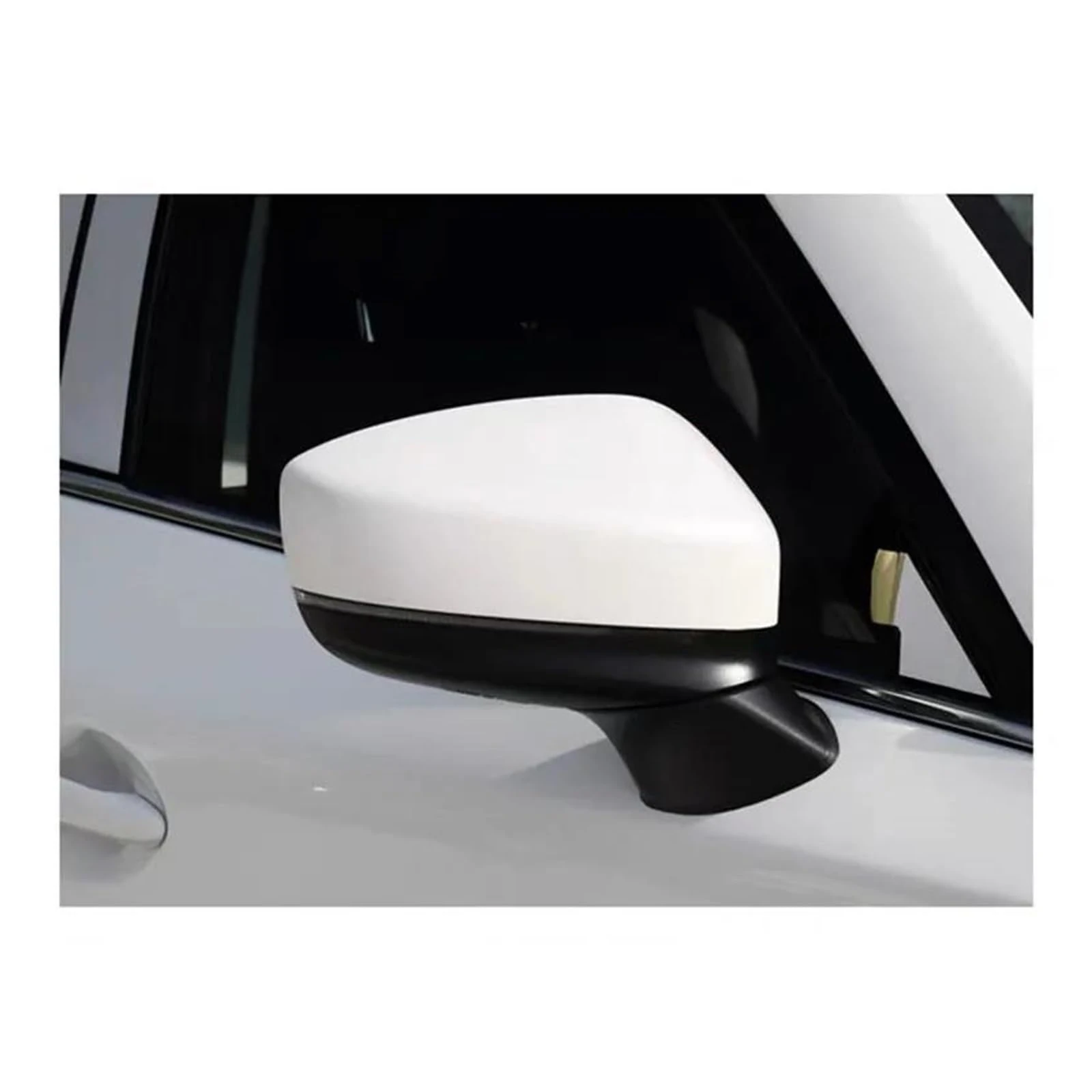 Complete Wing Mirrors Cars For MAZDA CX5 For CX-5 2017~2020 8PINS 9PINS With LED Turn Signal Electric Light Folding Heating Car Outer Rearview Side Mirror Assy Wing Mirror Unit(8PINS-White-RH)