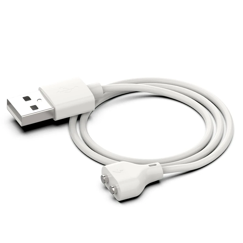 hafiuege Magnetic USB to DC Charger Cable Compatible with Wireless Massager, Universal Vibrator Charger, Electric Toothbrush Replacement Charging Cord (Contact spacing 7mm, magnet diameter 3mm)