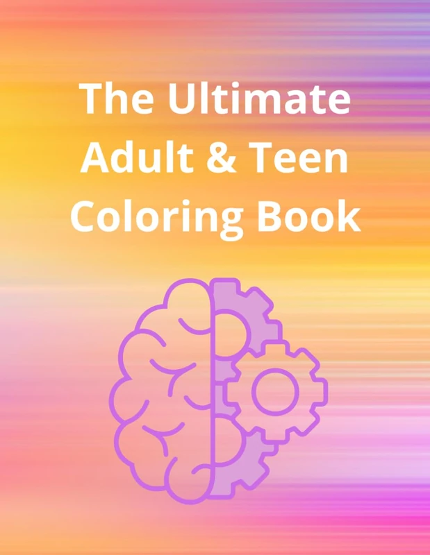 The Ultimate Adult & Teen Coloring Book: Discover Tranquility and Creativity: 50 Stress Relief Designs and Patterns for Animal Lovers