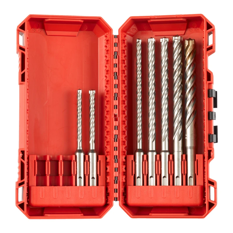 Estuche 7 brocas SDS-Plus MX4 - ajusta a PACKOUT