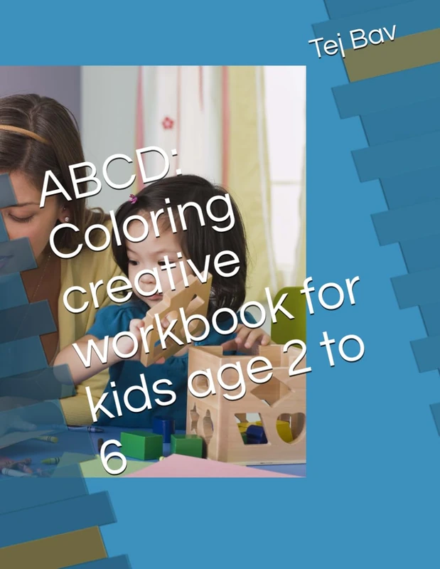 ABCD: Coloring creative workbook for kids age 2 to 6