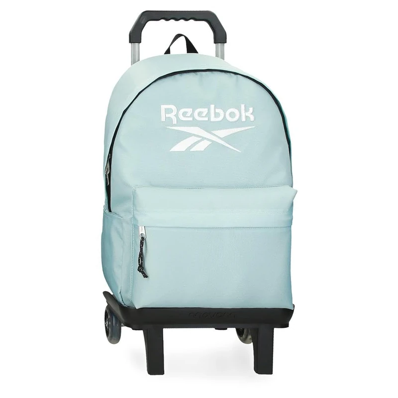 Reebok Boston School Backpack with Trolley, Blue, 31 x 44 x 17.5 cm, Polyester by Joumma Bags