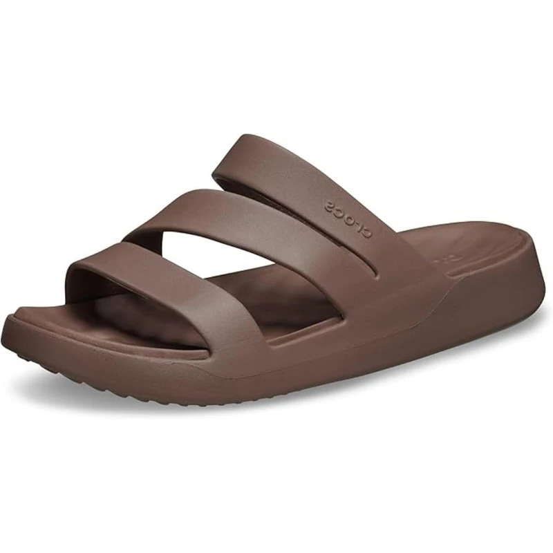 Crocs Women Sandal,Getaway Strappy,Truffle,3 UK Women