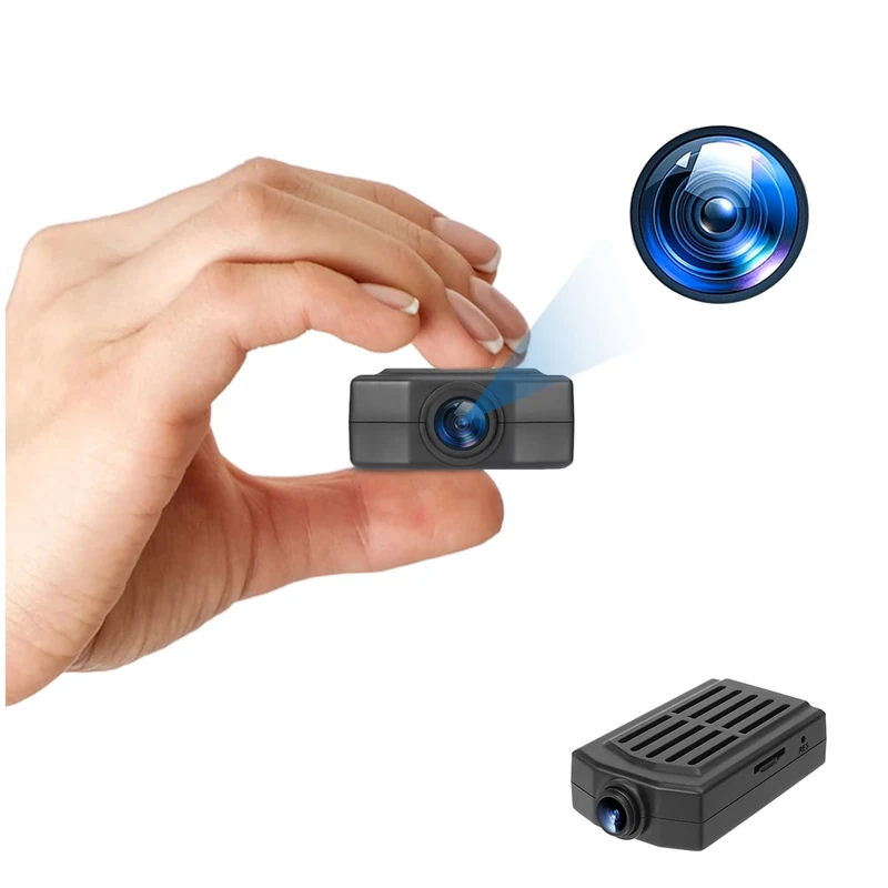LAIHKUN Camera, Spy Camera, Mini Surveillance Camera, Performance up to 80 MB/s, Class 10, U3