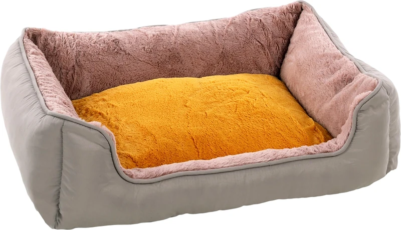 Flamingo Basket Oddi Rectangle Ochre 60x50x20cm