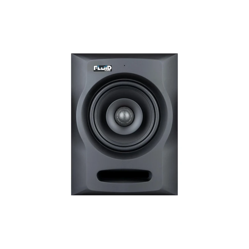 Fluid Audio FX50 V2 Near Field Monitor Speaker (Active Studio Monitors, 2-Way Coaxial Drivers, 5 Inch Woofer, 60W RMS, Ideal for Home Studio and Professional Recording, Single) Black