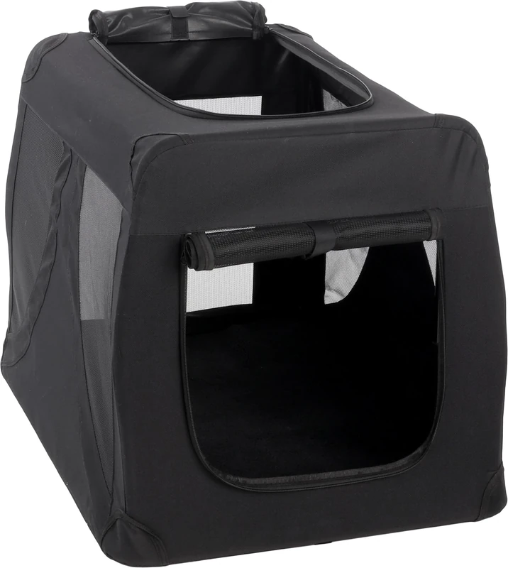 Flamingo TRANSPORT CAGE GEPETTO BLACK 50x71x52CM