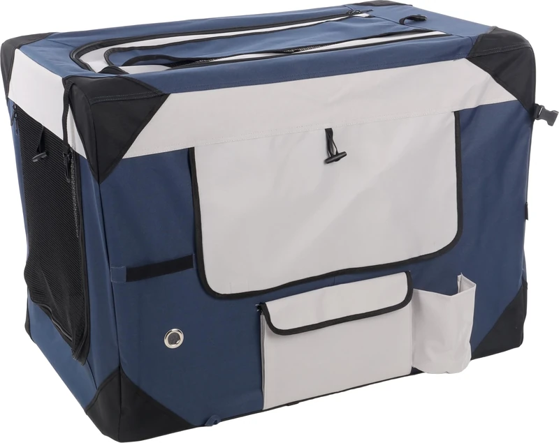 Flamingo TRANSPORT CAGE GERONIMO BLUE 58,5x81,5x58,5CM