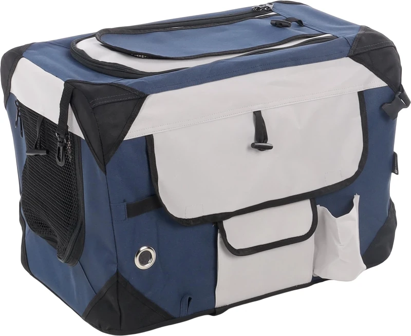 Flamingo TRANSPORT CAGE GERONIMO BLUE 35x49,5x35CM