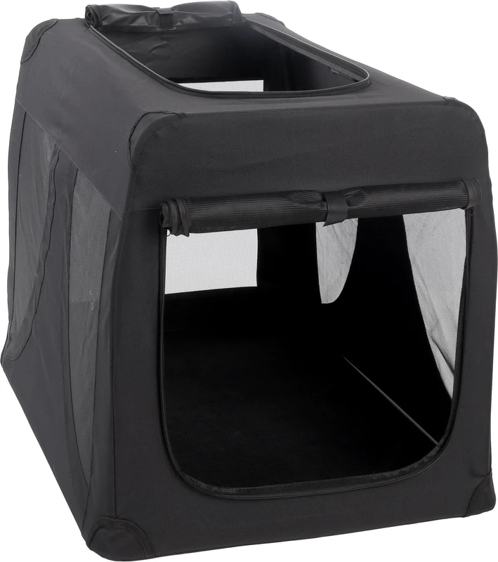 Flamingo TRANSPORT CAGE GEPETTO BLACK 57x82x59CM