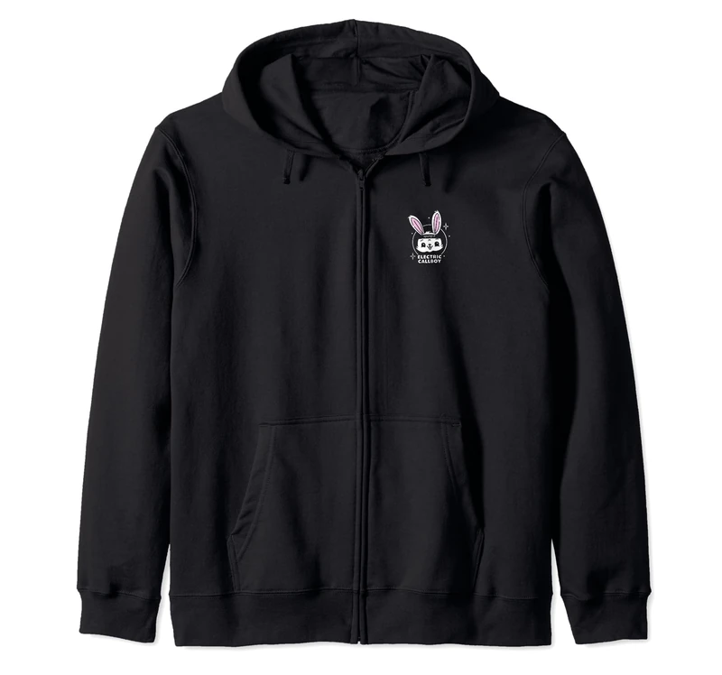 Pump It Bunny Zip Hoodie
