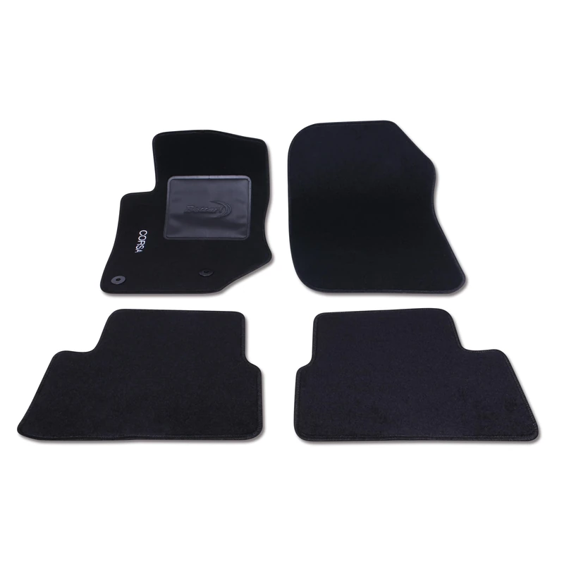 Bottari 39169 Car Mat Set for Opel Corsa from 2019 to Present, Made in Carpet, 4 Pieces