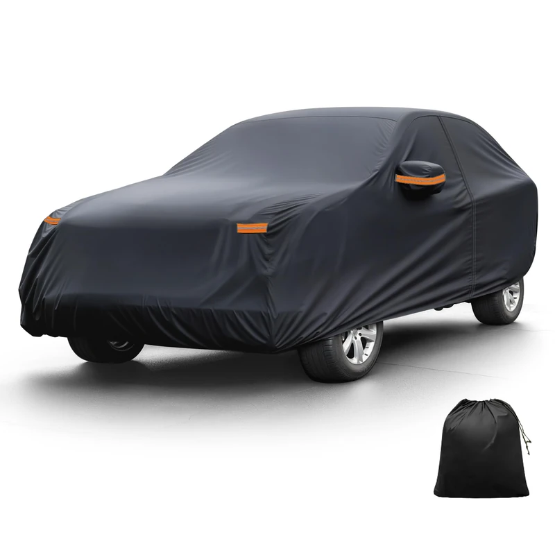 X AUTOHAUX Waterproof Full Car Cover for Hyundai Tucson 210D-PU w/Zipper