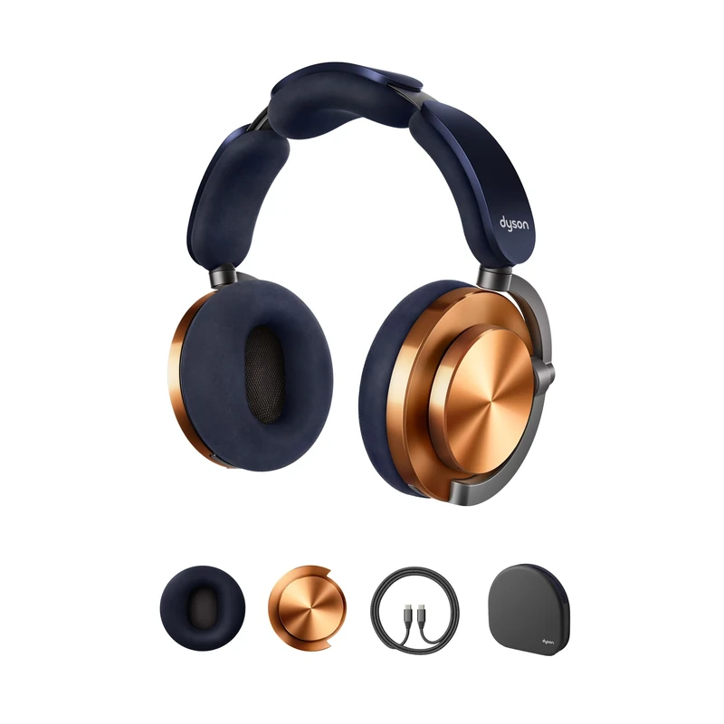 Dyson OnTrac™ wireless headphones with Active Noise Cancelling and Up to 55 hours battery life - CNC Copper
