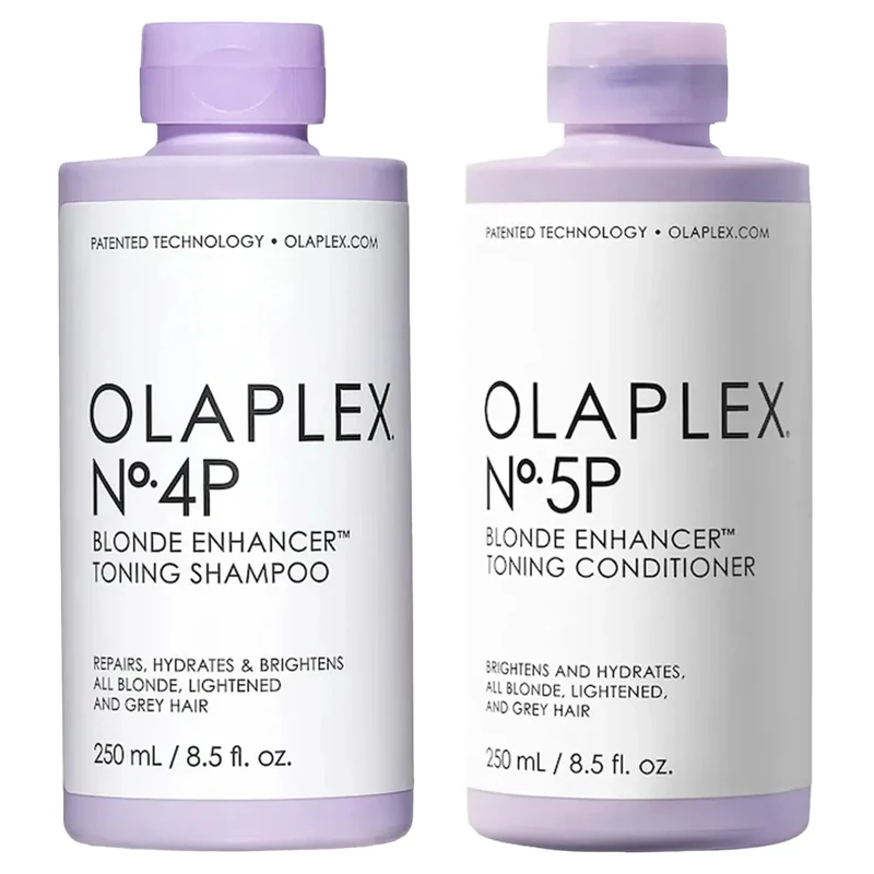 Olaplex Blonde Enhancer Toning Shampoo and Conditioner Bundle