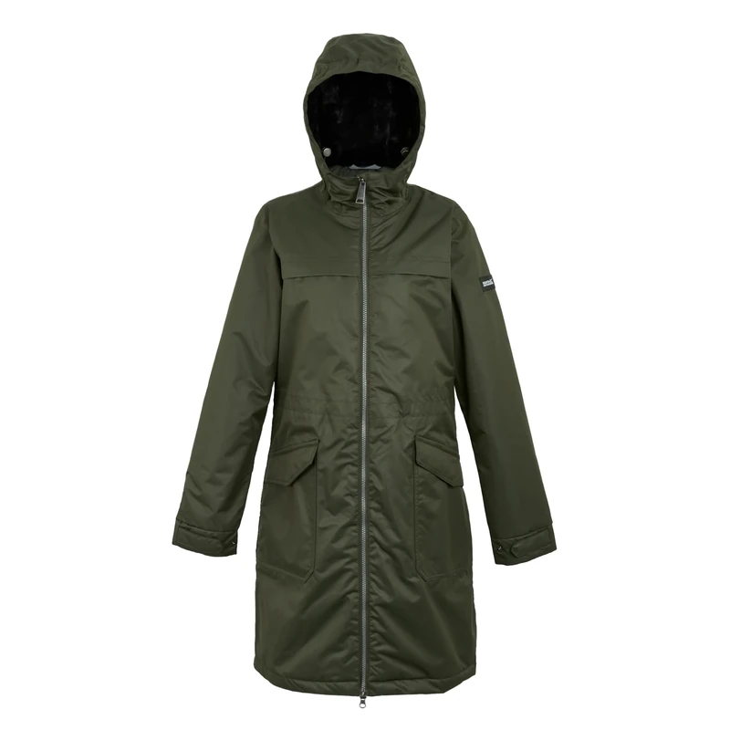 Regatta Women's Romine II Waterproof Parka Jacket with Isotex 10,000 fabric, perfect for Walking & Outdoors