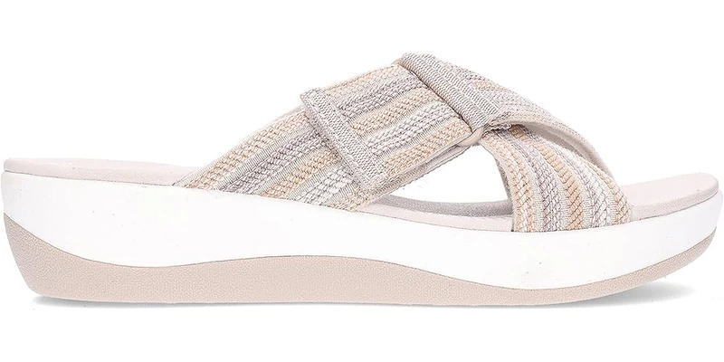 Clarks Arla Wave Womens Beige Combi, 5