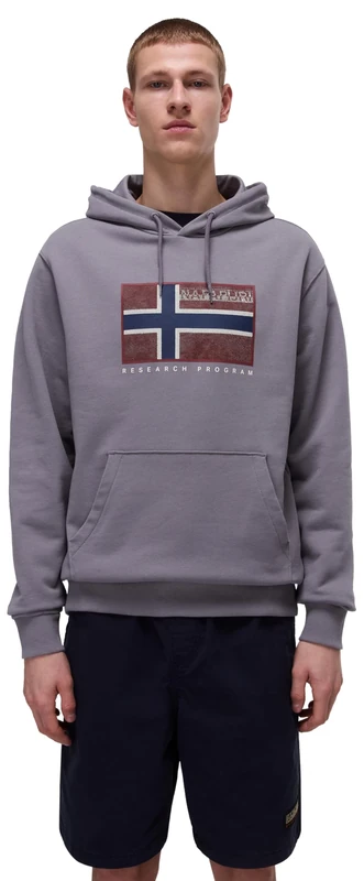 Napapijri Bemiles Hoodie Grey
