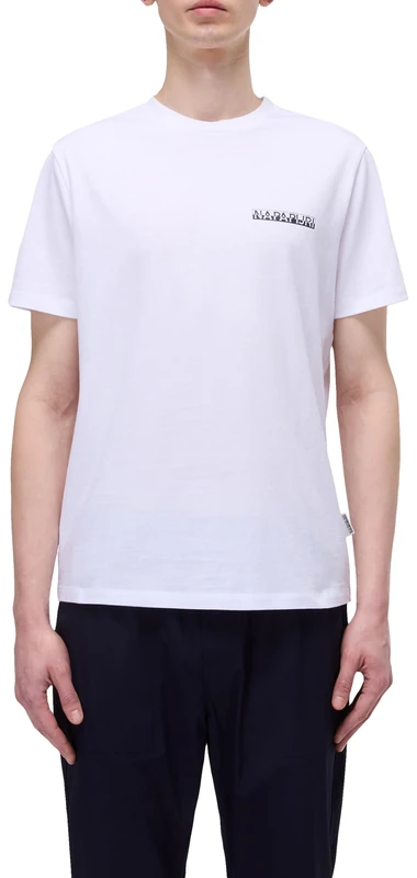 Napapijri Seril Short Sleeve T-Shirt White