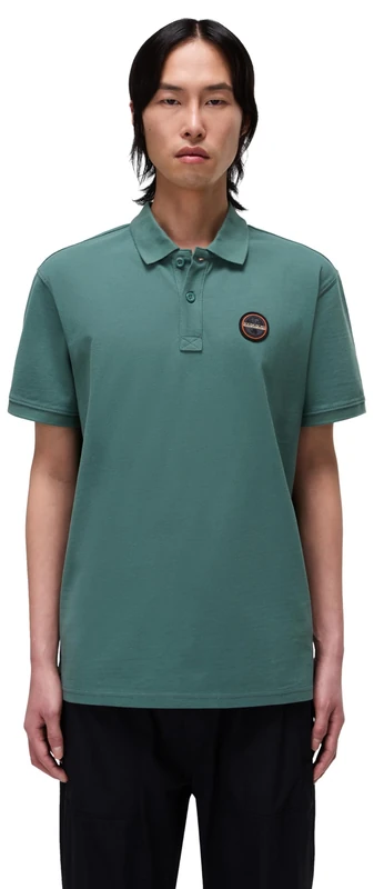 Napapijri Epy Short Sleeve Polo Shirt Green