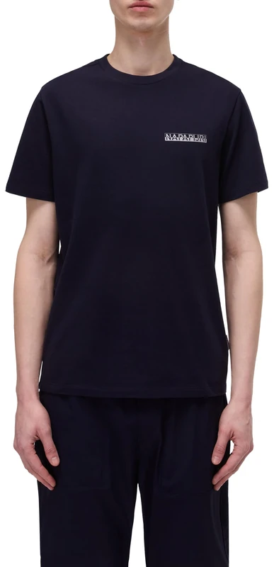 Napapijri Seril Short Sleeve T-Shirt Navy Blue