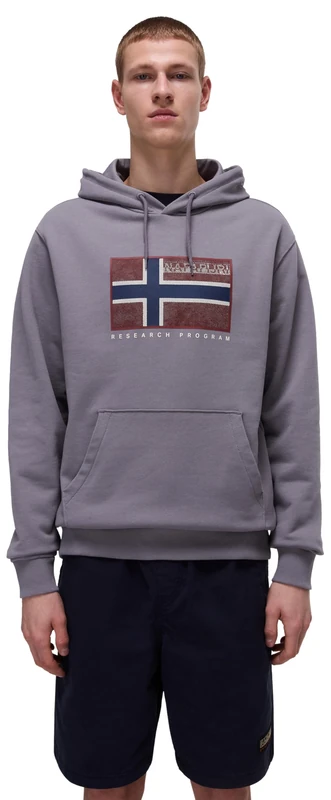 Napapijri Bemiles Hoodie Grey