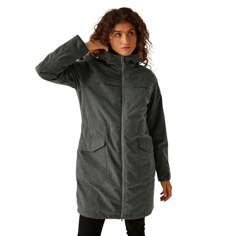 Regatta Womens Romine II Waterproof Parka Jacket Insulated Breathable Winter Coat