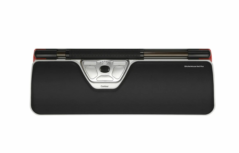 Contour Design RollerMouse Red Plus, Thin Client, Wired - Centred Pointing Device - Ergonomic - for Right and Left Handed Users - Wired - USB-C