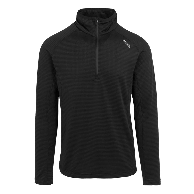 Regatta Mens Yonder II Fleece Half Zip Stretch Midlayer Top