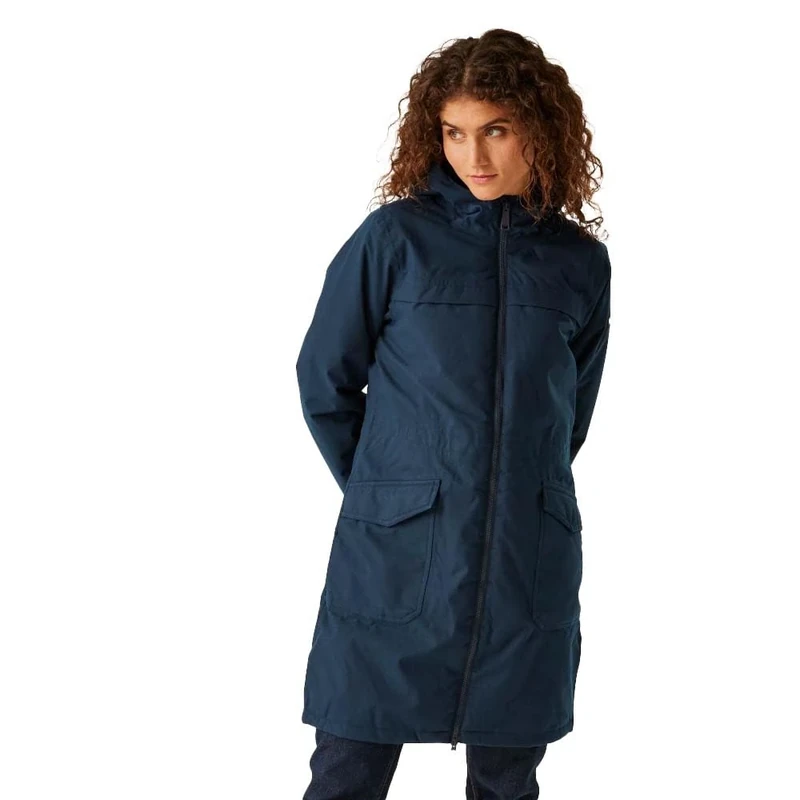 Regatta Women's Romine II Waterproof Parka Jacket with Isotex 10,000 fabric, perfect for Walking & Outdoors
