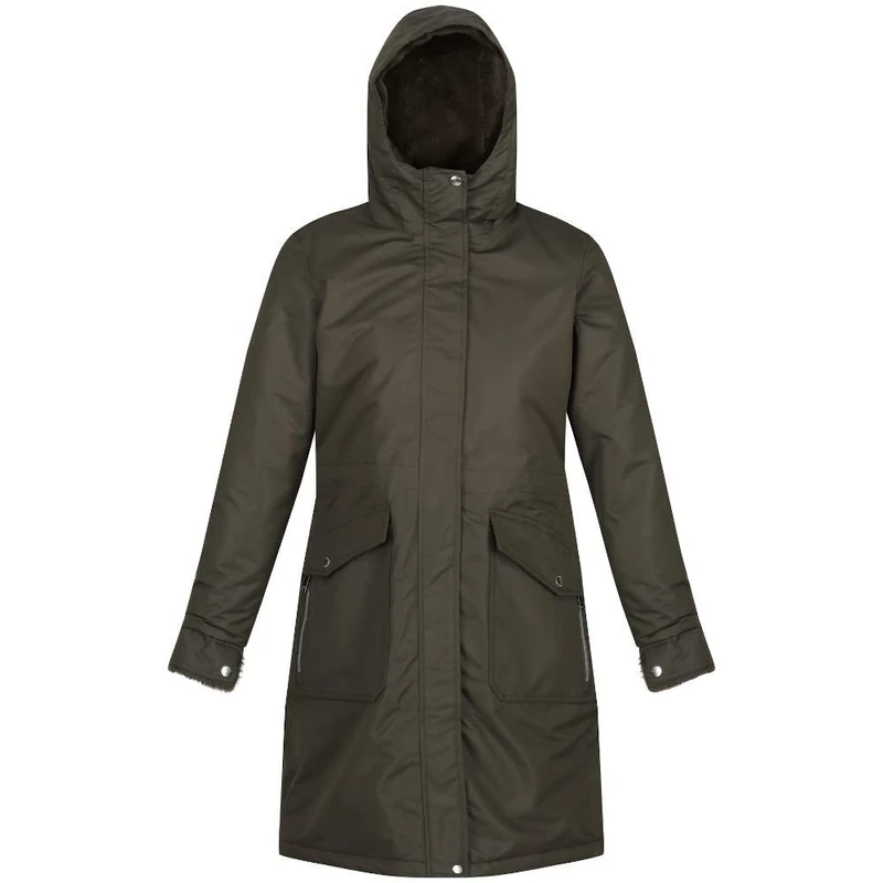 Regatta Womens Romine II Waterproof Parka Jacket Insulated Breathable Winter Coat