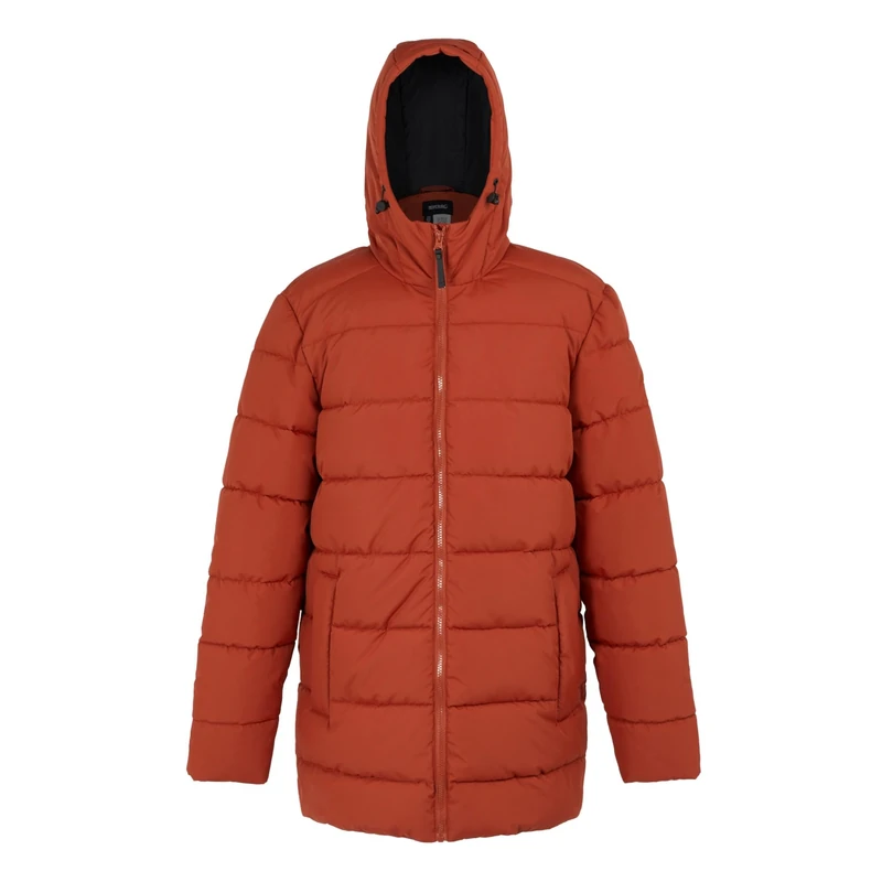 Regatta Mens Lakiver Full Zip Padded Jacket with Hood, Water Repellent & High Feather Free Insulation - Perfect for Outdoors, Walking, Hiking & Camping