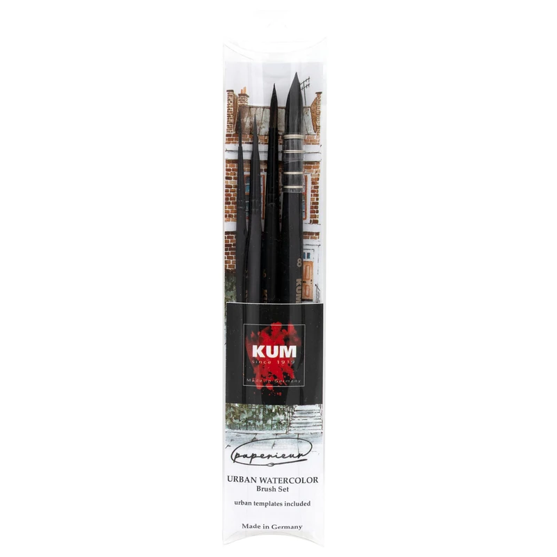 Kum Brush, Black, 2, 4, 6, 8