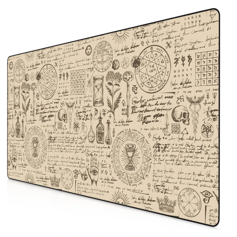 TITANWOLF - XXL Mouse Mat - Mouse Pad 1200 x 600 x 3mm –Speed Gaming Mouse Pad - Extra Large - Table Mat Large Size - improved Precision and Speed – Design Alchemy