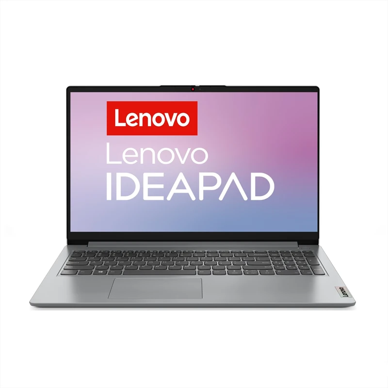 Lenovo IdeaPad 1 | 15 inch Full HD Laptop | Intel Pentium Silver N6000 | 4GB RAM | 128GB eMMC | Windows 11 Home in S mode | Cloud Grey