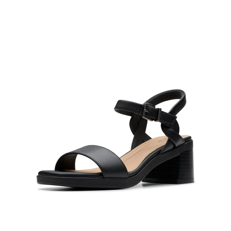 Clarks Jaylan Ray Womens Black Leather, 3