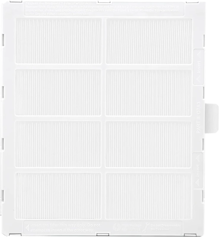 Nuwave Replacement Bio-Guard Filter for the Nuwave OxyPure Zero Smart Air Purifier Made & Sold by Original Manufacturer for OxyPure Zero Models 47253, 47263, White