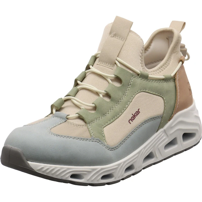 Rieker Women's N5254 Low Trainers, Multicoloured, 4 UK