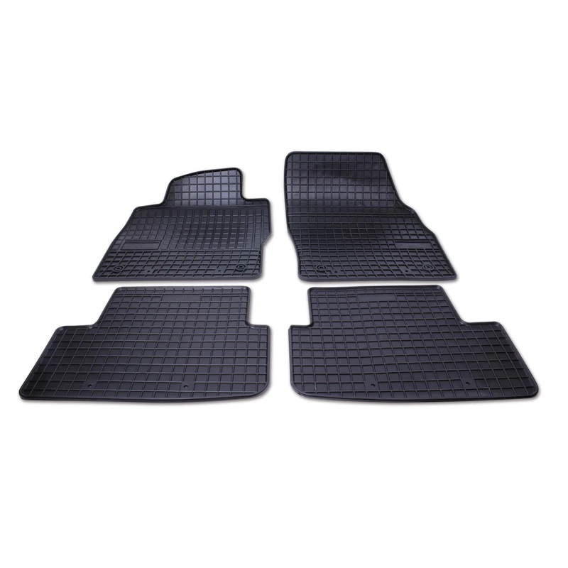 Bottari 39759 Set of 4 Rubber Car Mats for Volkswagen Polo from 2017 and Seat Ibiza from 2017