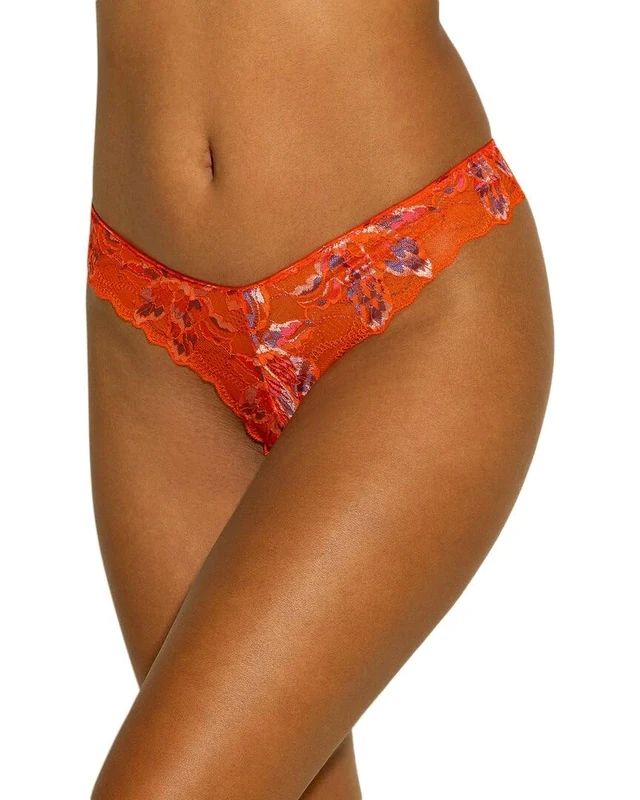 Cosabella Women's Paradiso Thong Panties, Sicilian Orange, M-L