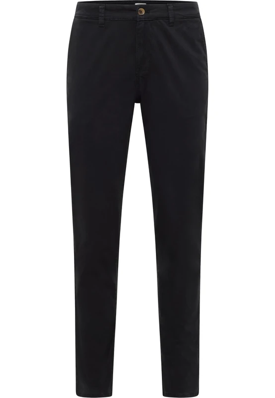 MUSTANG Men's Style Daytona Chino Casual Pants, Black Beauty 4185, 38 W/34 L