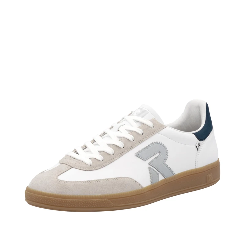 Rieker Men's U2200 Low Trainers, White 82, 12 UK